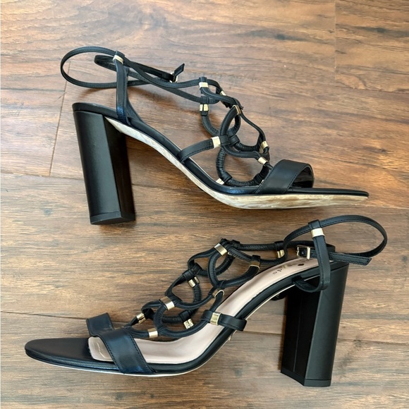 Kate Spade Black Strappy Dress Sandals-Elegant Party-Size11 - Picture 7 of 13